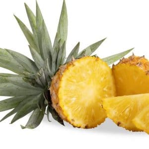 Tvorba enzýmov pre trávenie, aj ananás pomáha