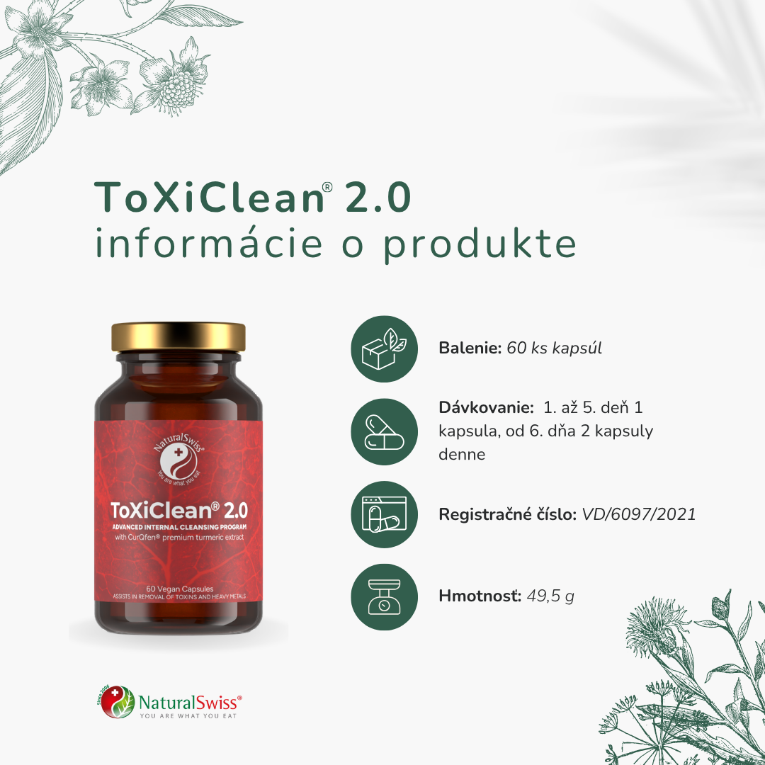 ToXiClean informácie o produkte