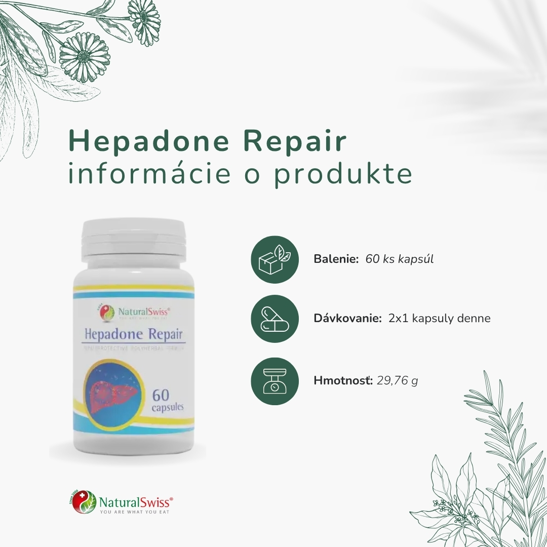 Hepadone Repair informácie o produkte