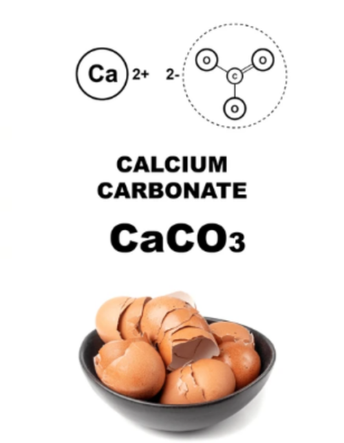 Uhličitan vápenatý (CaCO₃)