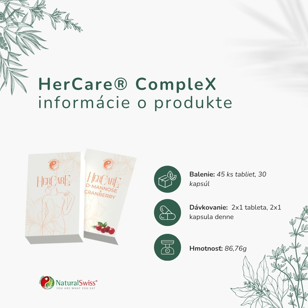 HerCare CompleX informácie o produkte