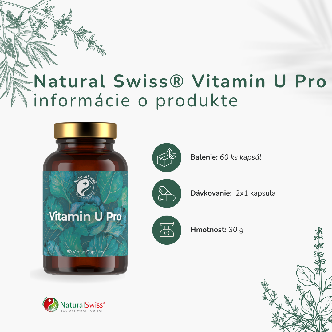 NaturalSwiss Vitamin U Pro